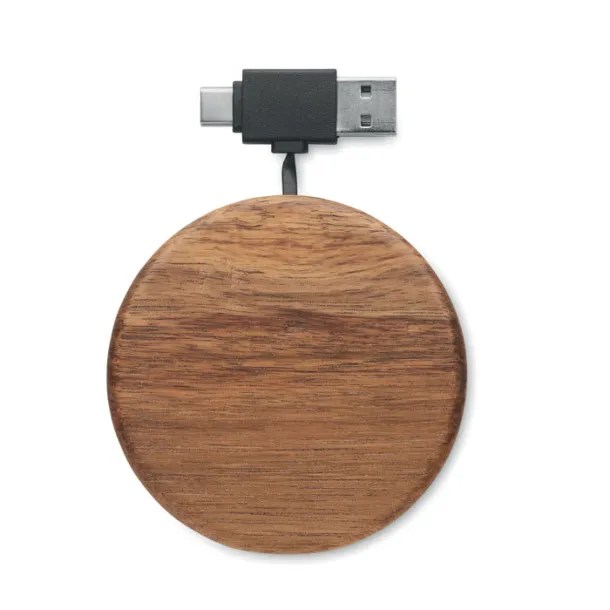 ACALESS Wireless charger in acacia 15W Wood