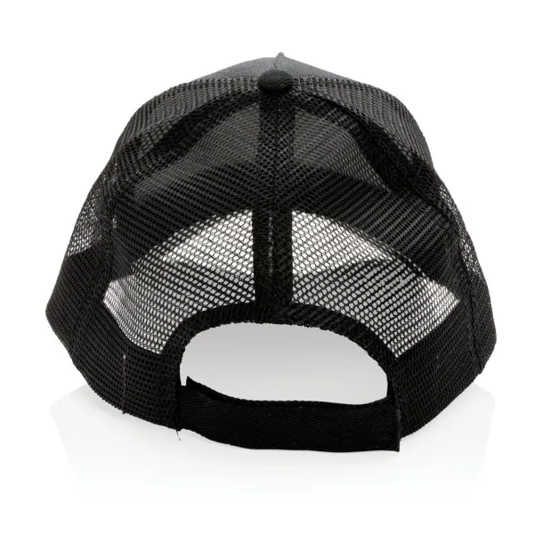  Impact AWARE™ Brushed rcotton 5 panel trucker cap 190gr - XD Collection Black 