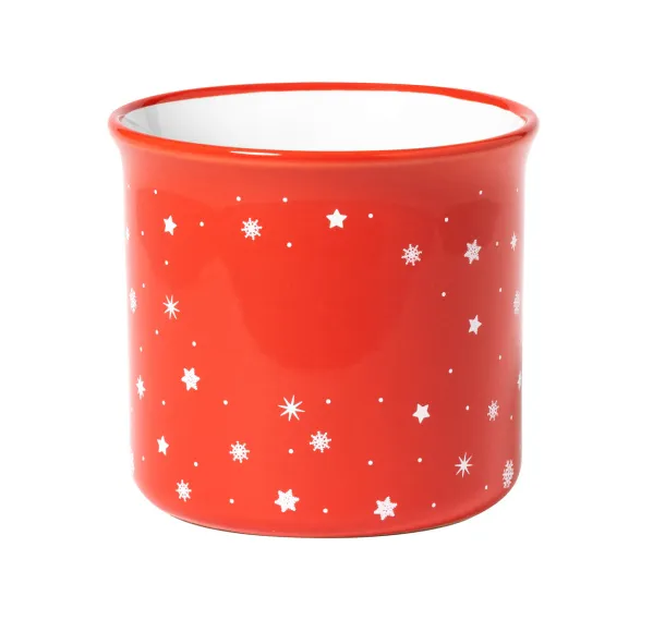 Verdux vintage Christmas mug Red