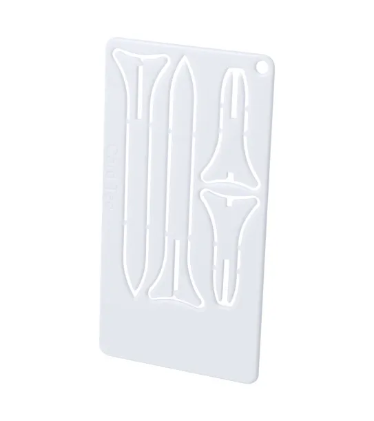 Tunker golf tee card White