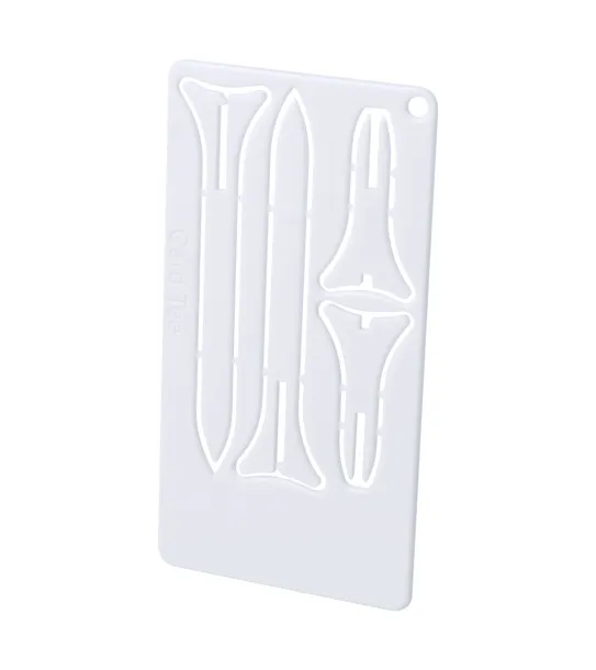 Tunker golf tee card White