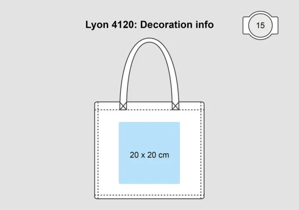  Lyon netkana torba za kupovinu - 100 g/m² - Shugon