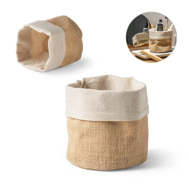 DUCASSE Torba od pamuka i jute - 120g/ m²