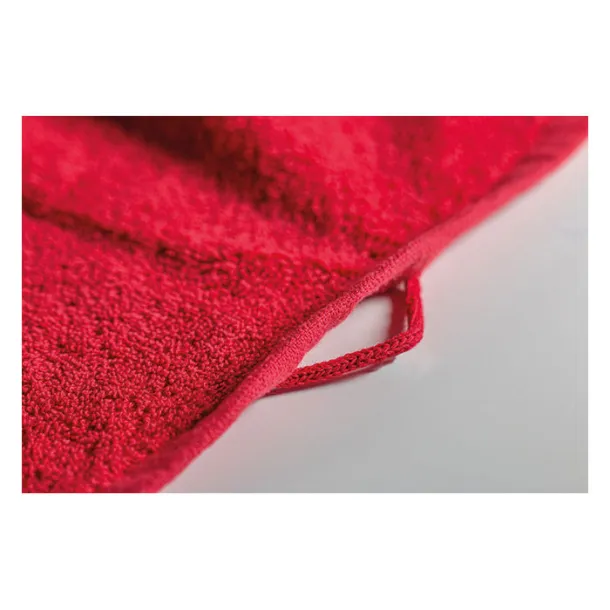 TERRY Towel organic cotton 100x50cm Red