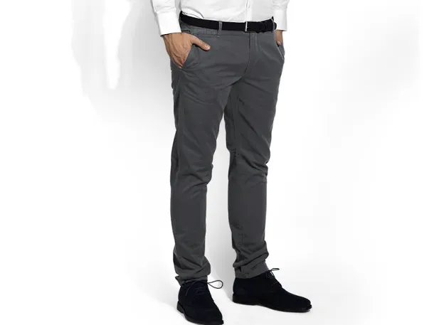 CHINO MEN men's pants - EXPLODE Gray