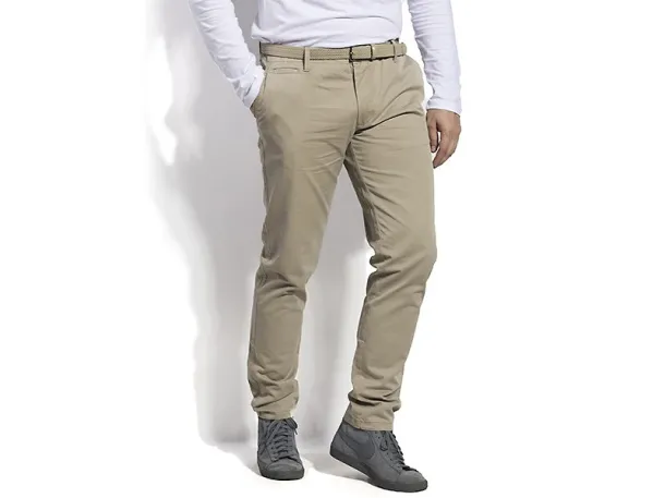 CHINO MEN men's pants - EXPLODE Cream Bež