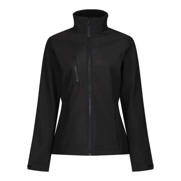  WOMEN'S ABLAZE 3 LAYER PRINTABLE SOFTSHELL JACKET - Regatta Black Black