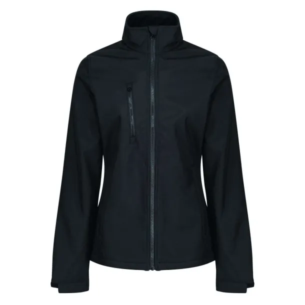  WOMEN'S ABLAZE 3 LAYER PRINTABLE SOFTSHELL JACKET - Regatta Black Black