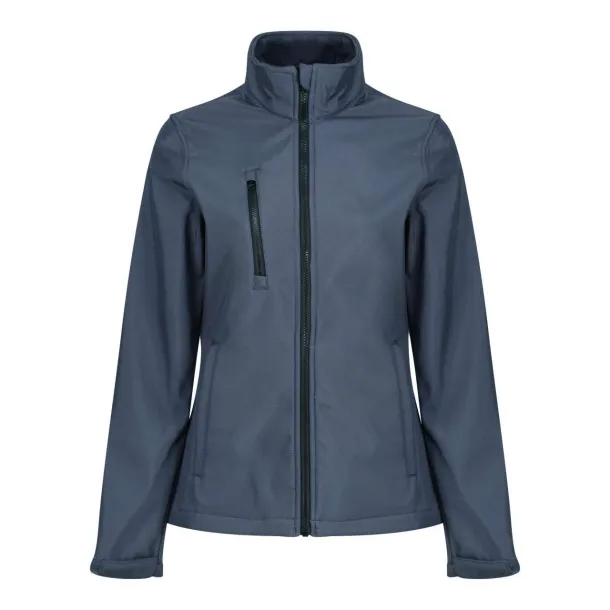  Troslojna ženska softshell jakna - Regatta Seal Grey Crna