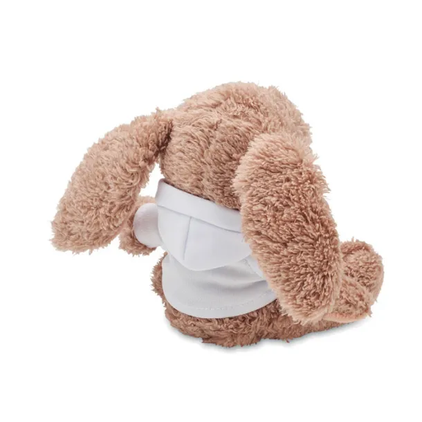 BUNNY Bunny plush wearing a hoodie White