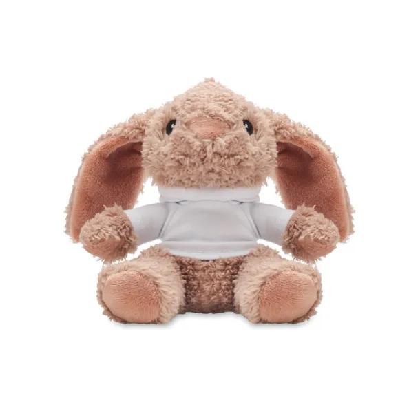 BUNNY Bunny plush wearing a hoodie White