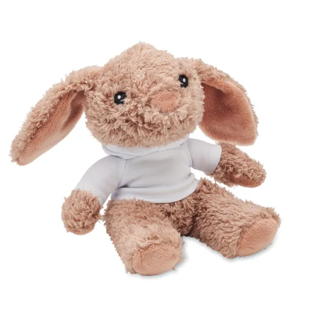 BUNNY Bunny plush wearing a hoodie White