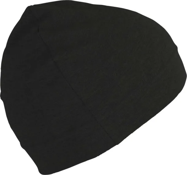  SPORTY FITTED BEANIE - K-UP Black