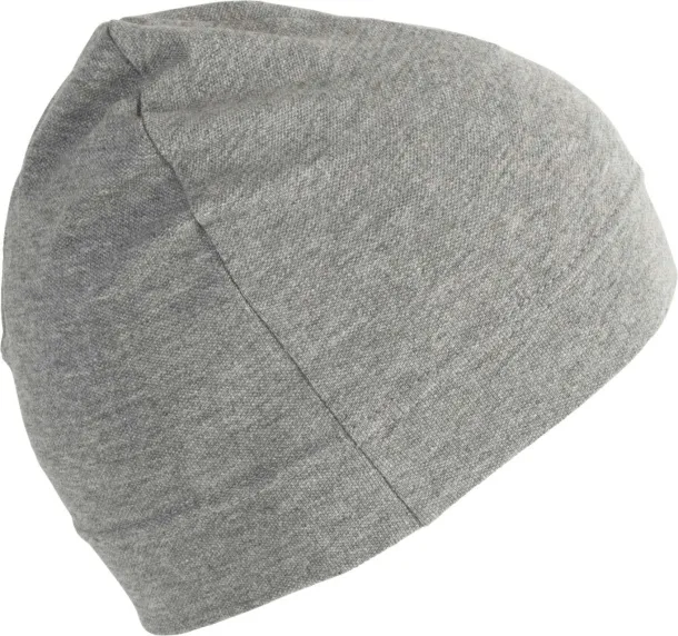  SPORTY FITTED BEANIE - K-UP Grey Heather