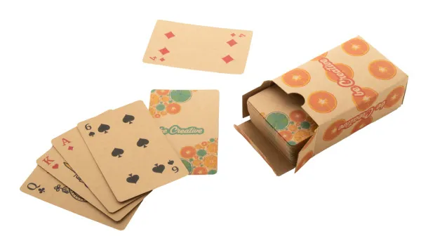 CreaCard Eco personalizirane igraće karte Prirodna