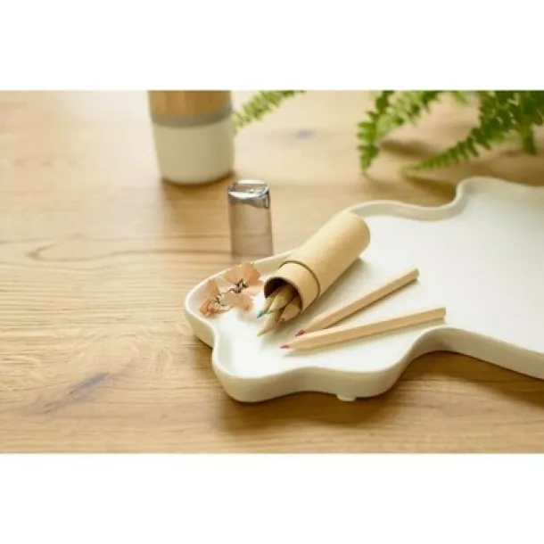  Colour pencil set with pencil sharpener Crna