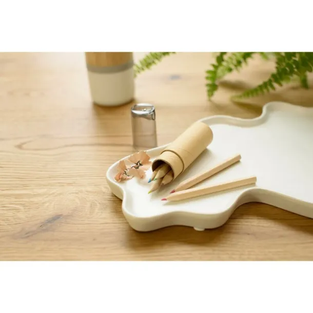  Colour pencil set with pencil sharpener Crna