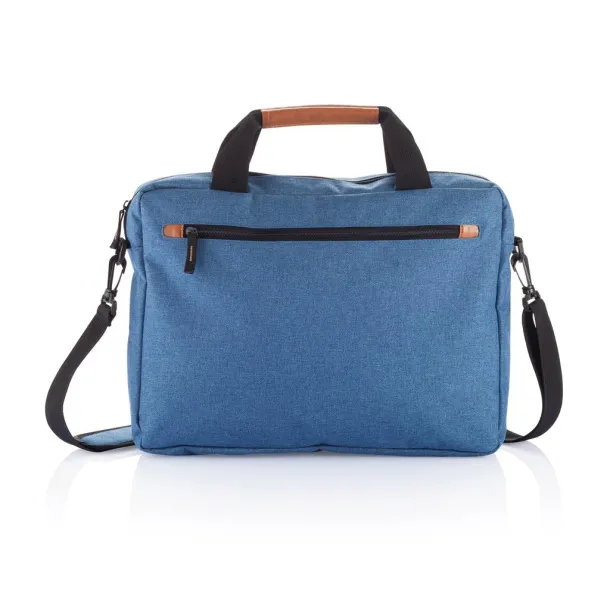  Fashion dvobojna torba za laptop Plava