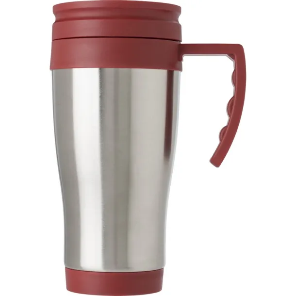  Travel mug 420 ml red