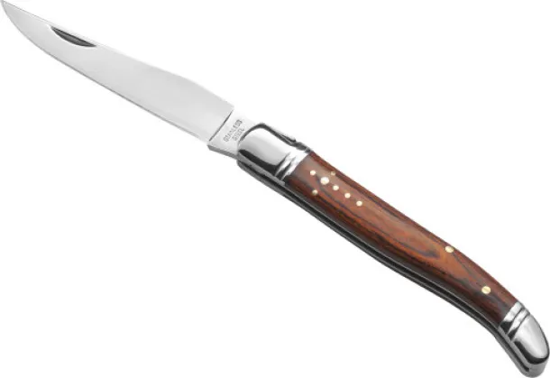 Lisandro Steel and wood pocket knife Lisandro brown