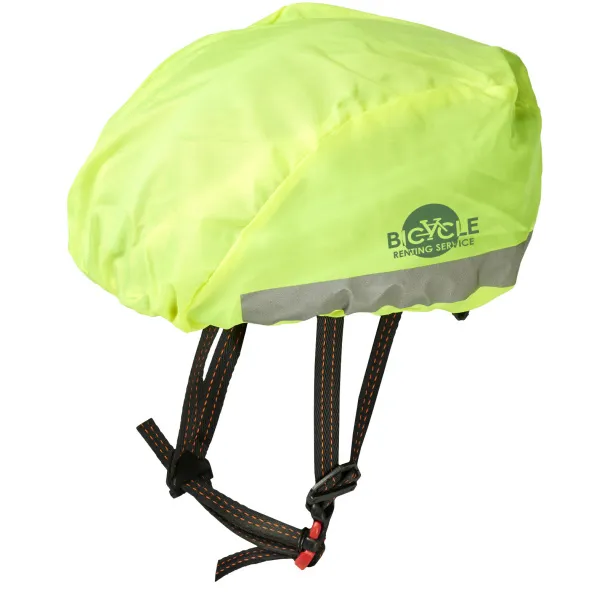 André reflective and waterproof helmet cover - RFX™ Neon yellow