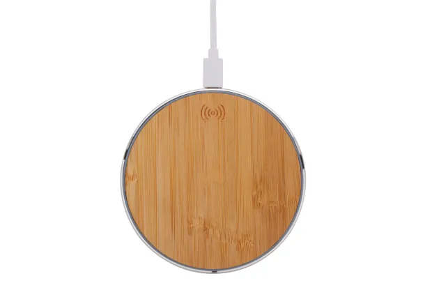 RalooCharge wireless charger Natural Silver