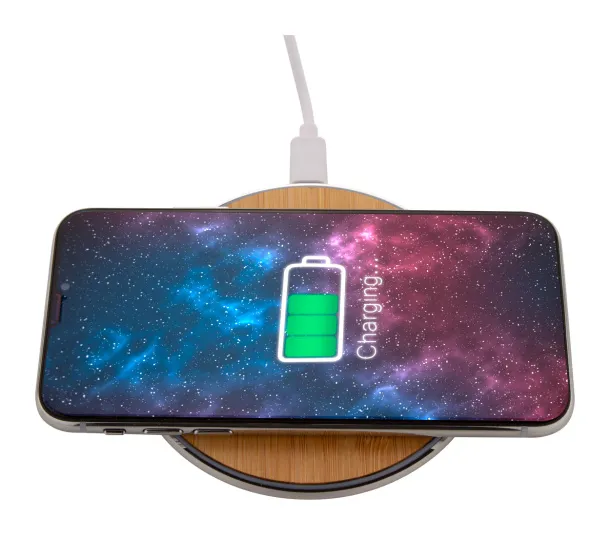 RalooCharge wireless charger Natural Silver