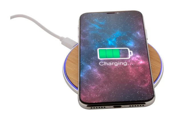 RalooCharge wireless charger Natural Silver