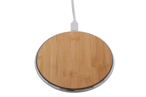 RalooCharge wireless charger Natural Silver