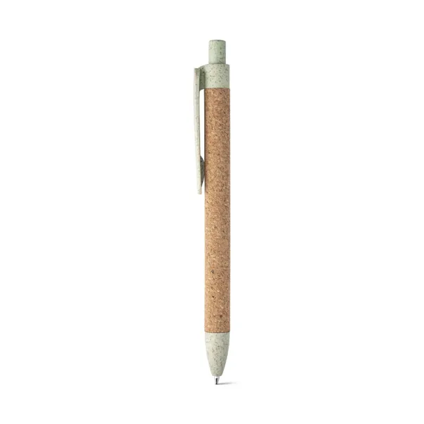 GOYA Cork ball pen Light green