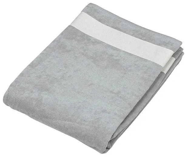  BEACH TOWEL - Kariban Light Grey White