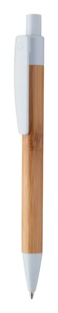 Colothic bamboo ballpoint pen White Natural