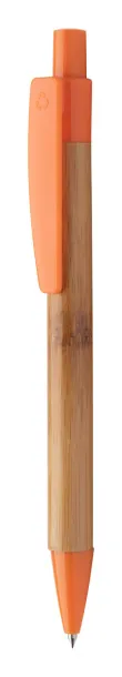 Colothic bamboo ballpoint pen Orange Natural