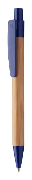 Colothic bamboo ballpoint pen Blue Natural