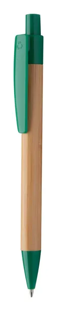 Colothic bamboo ballpoint pen Green Natural