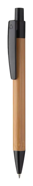 Colothic bamboo ballpoint pen Black Natural