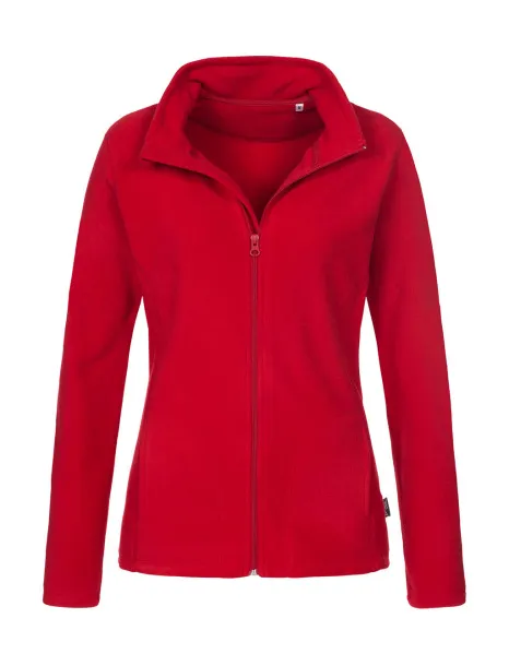  Fleece Jacket Women - Stedman Scarlet Red