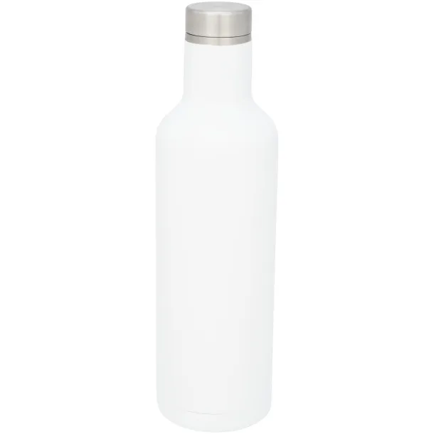 Pinto 750 ml copper vacuum insulated bottle - Unbranded White