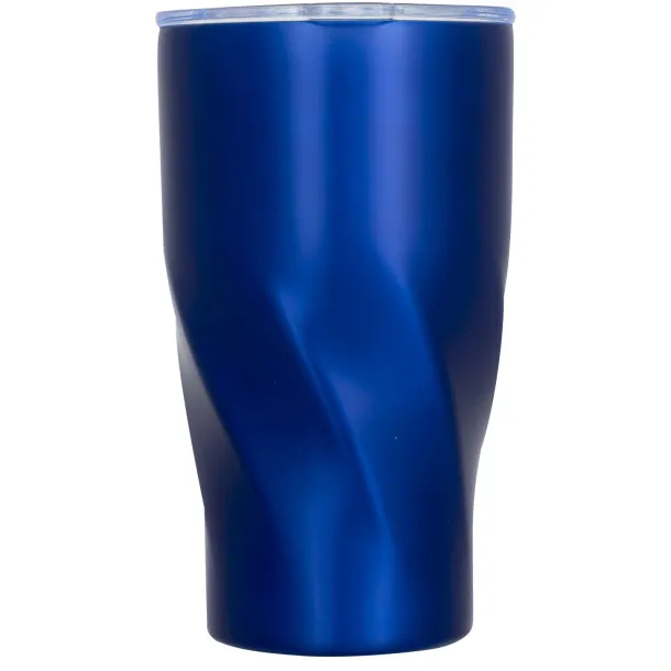 Hugo 470 ml copper vacuum insulated tumbler - Avenue Blue