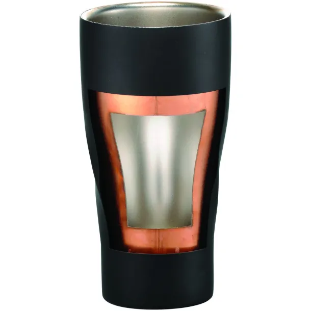 Hugo 470 ml copper vacuum insulated tumbler - Avenue Blue