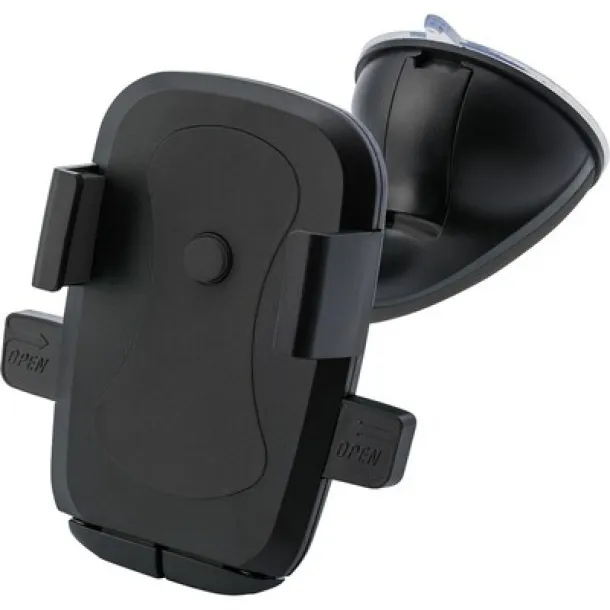  Adjustable mobile phone holder for car black