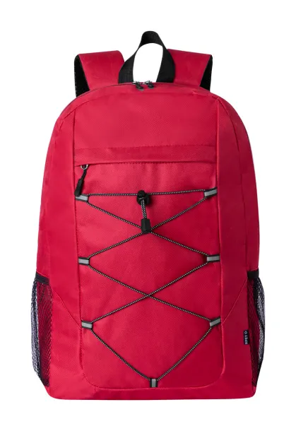 Harriot RPET backpack Red