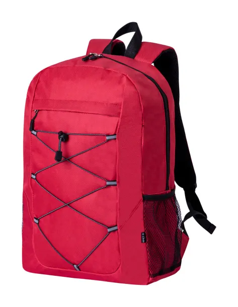 Harriot RPET backpack Red