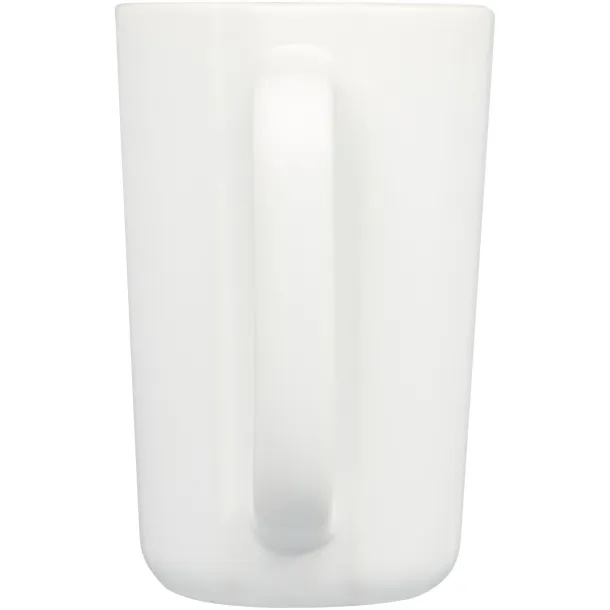 Perk 480 ml ceramic mug - Unbranded White