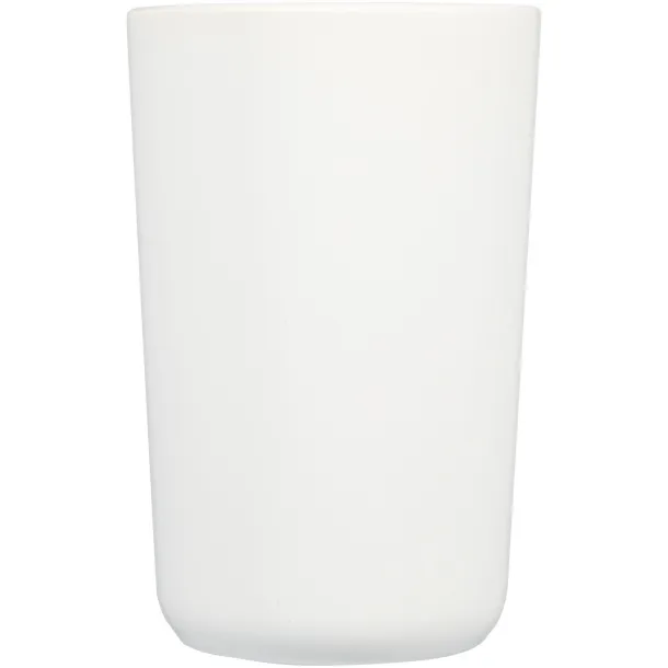 Perk 480 ml ceramic mug - Unbranded White