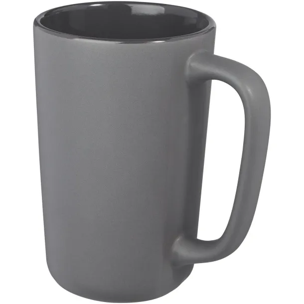 Perk 480 ml ceramic mug Grey