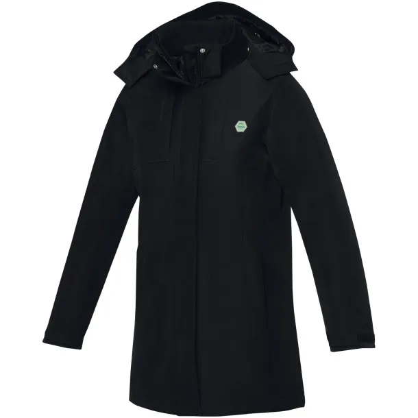 Hardy women's insulated parka - Elevate Life Solid black