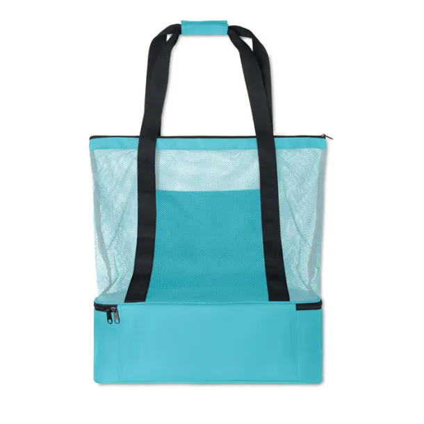 MALLA mesh torba za kupovinu u 600D RPET Tirkizna
