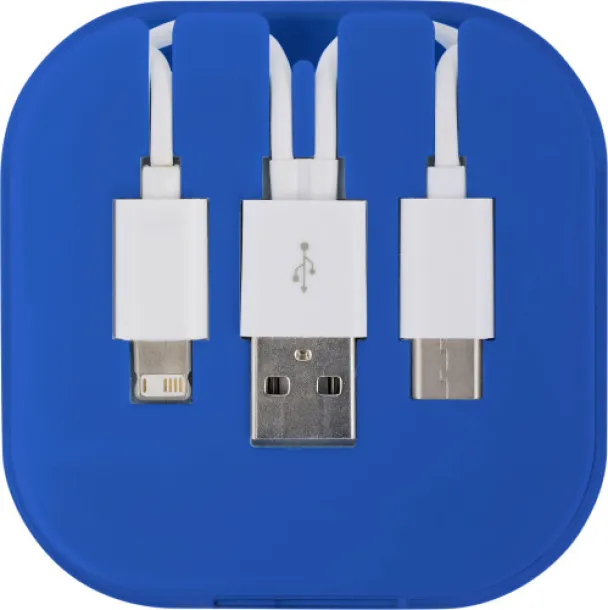 Jonas ABS cable set  cobalt blue