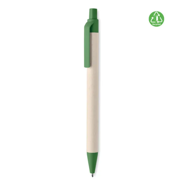 MITO PEN Milk carton paper ball pen Green